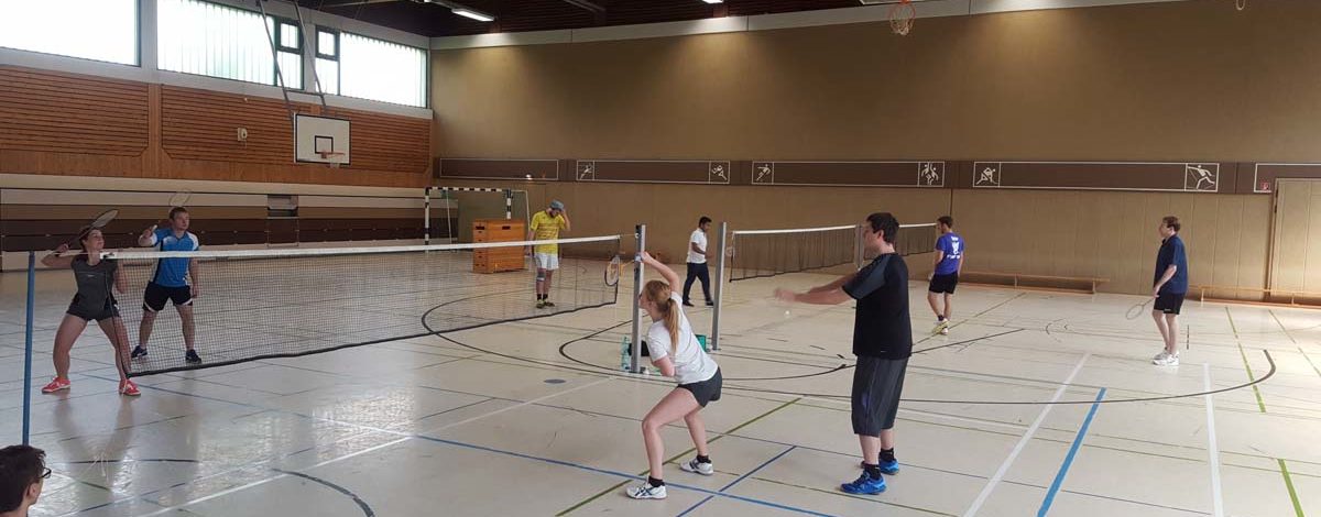 Badminton Trainingslager 2017