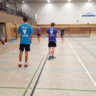 Marvin & Philip versus Emily & Sandra Badminton Trainingslager