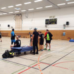 In der Großsporthalle Wahn Vereinsmeisterschaft Badminton TV Jahn Wahn 2019