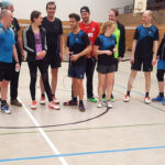 Noch sind nicht alle sortiert... Vereinsmeisterschaft Badminton TV Jahn Wahn 2019