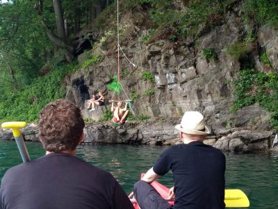 Badminton TV Jahn Wahn: Sommerausflug 2019, Kanu fahren Aggertalsperre